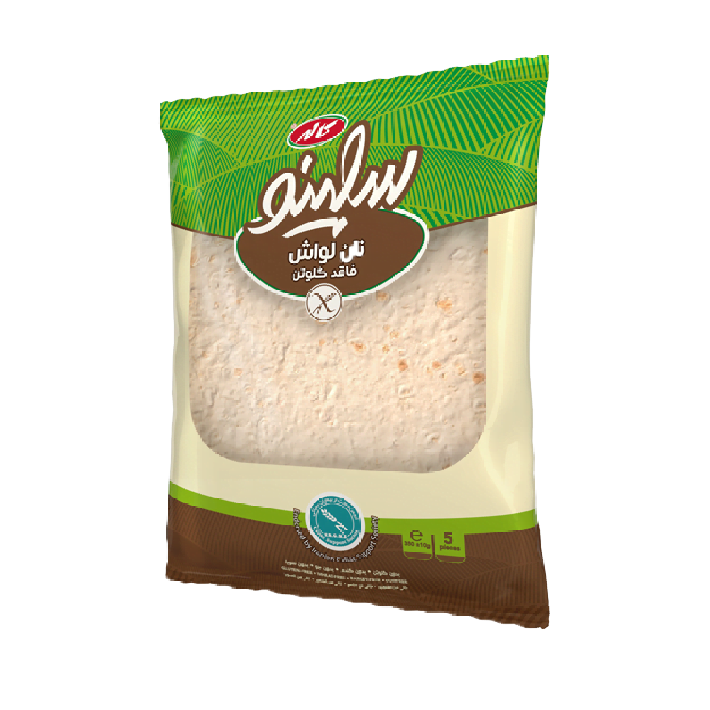 کاله نان لواش بدون گلوتن 350 گرم